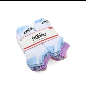 Mossimo Supply Co . Women No Show Socks - Blue and Purple